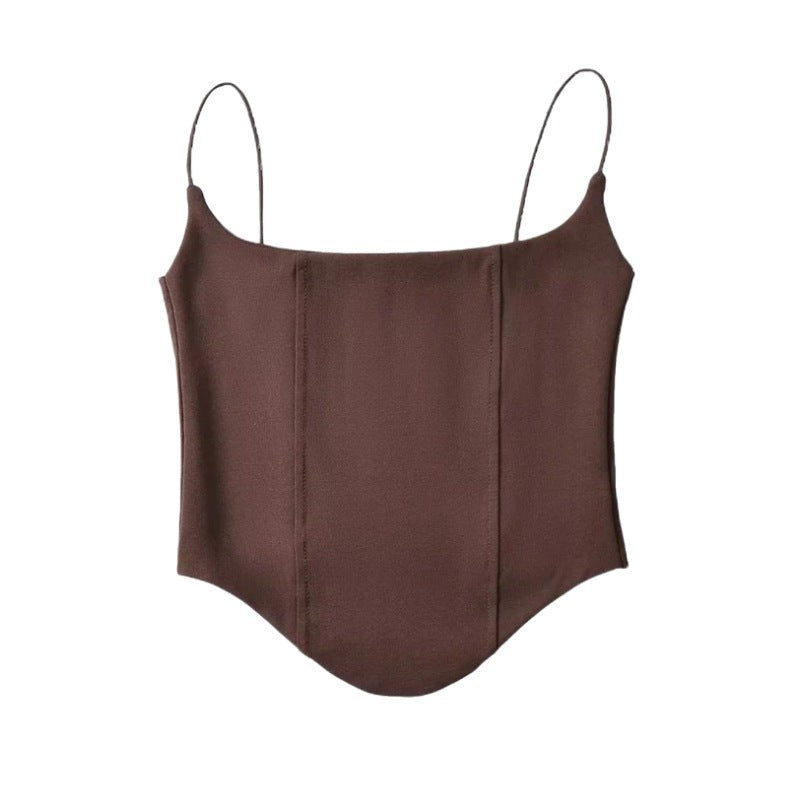 Arc-Hem Cropped Cami