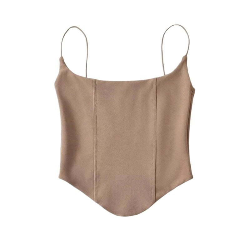 Arc-Hem Cropped Cami