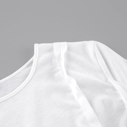 Marcelline Waist-Detail Long Sleeve Top