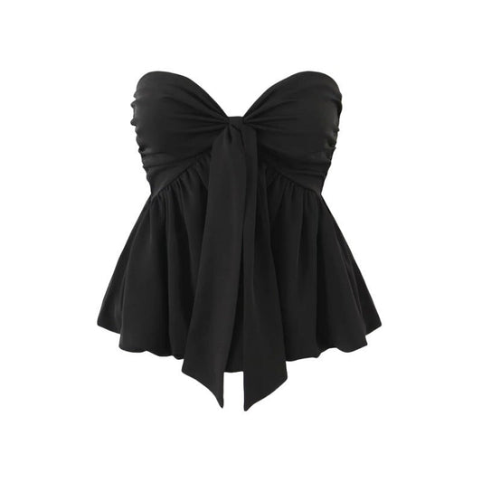 Nocturne Luxe Strapless Crop