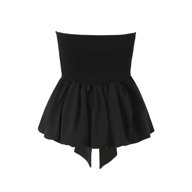 Nocturne Luxe Strapless Crop