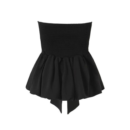 Nocturne Luxe Strapless Crop