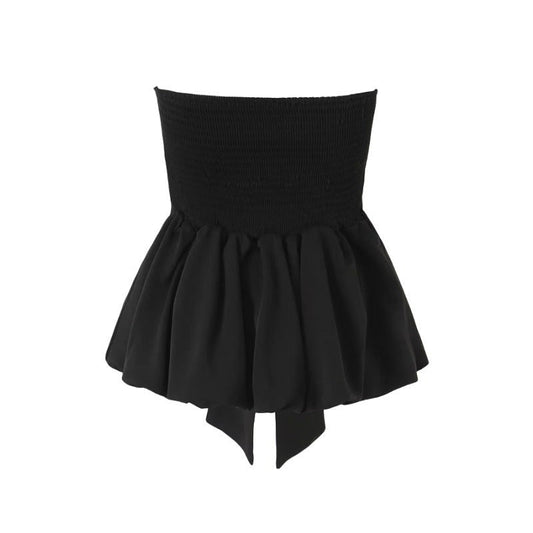 Nocturne Luxe Strapless Crop